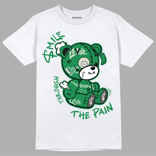 Lucky Green 3s Smile Through The Pain Graphic T-Shirt