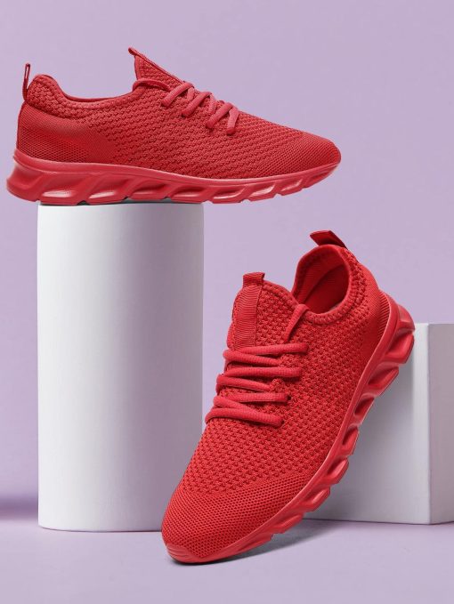 Tennis Running Red Sneakers