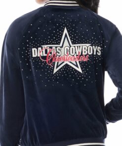Alternative view of DCC Seeing Stars Bomber Jacket in Navy