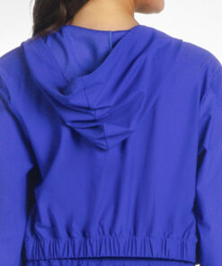 Alternative view of Margot Jacket in Indigo Blue
