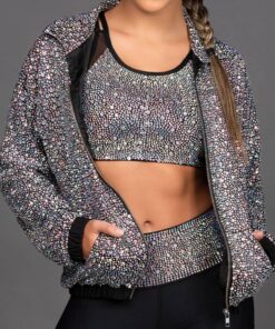Alternative view of Crystal Couture Santorini Jacket - Special Order