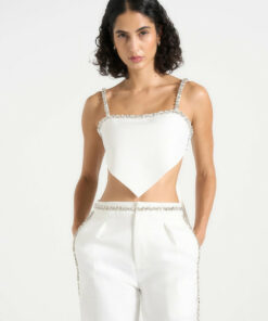 Alternative view of Sexy Strap Handkerchief Top DE21